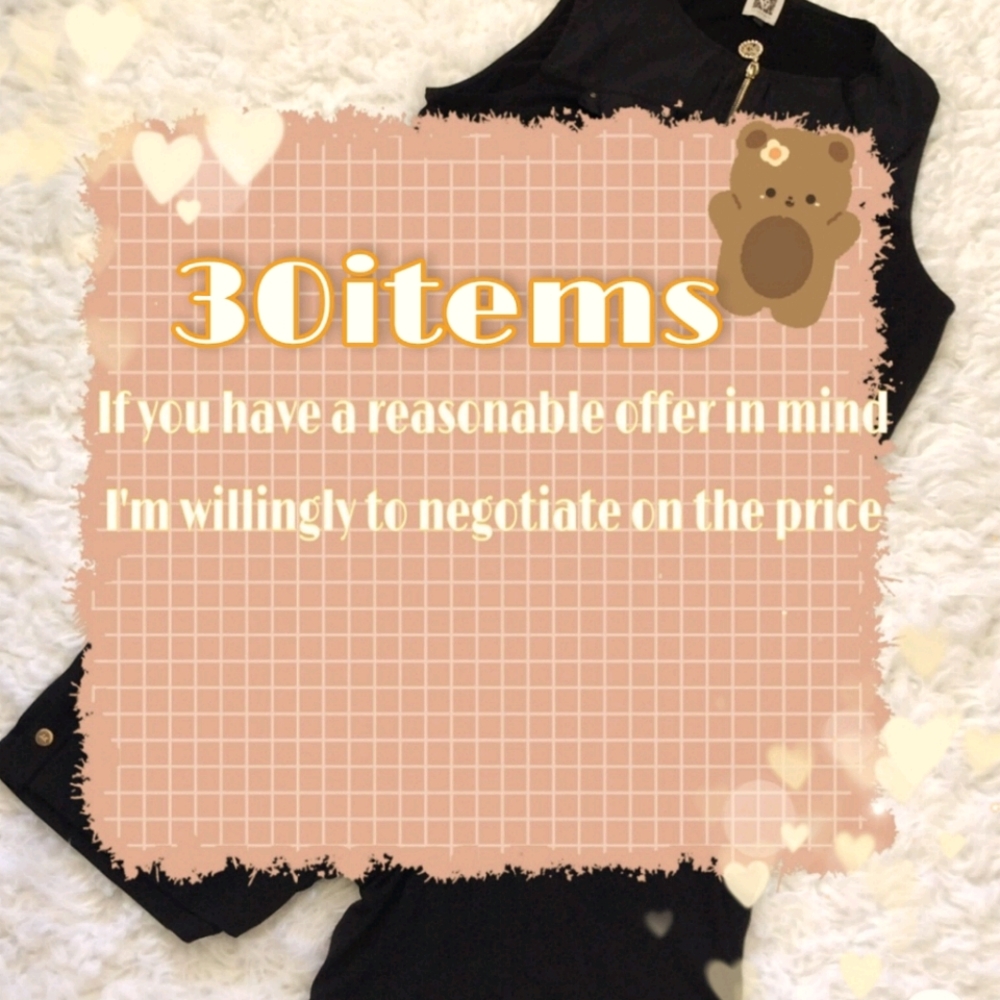 30-35 items of clothing